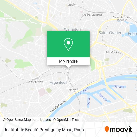Institut de Beauté Prestige by Marie plan