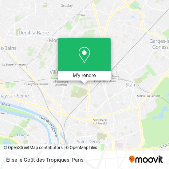 Élise le Goût des Tropiques plan