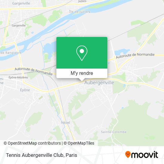 Tennis Aubergenville Club plan