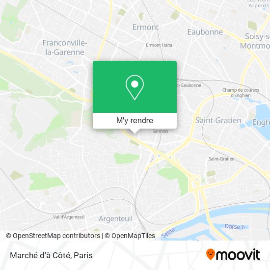 Marché d'à Côté plan