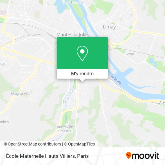 École Maternelle Hauts Villiers plan