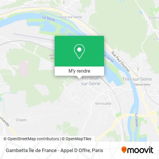 Gambetta Île de France - Appel D Offre plan