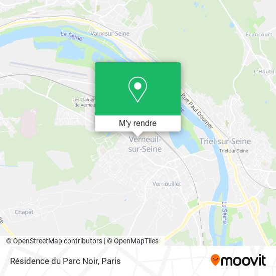 Résidence du Parc Noir plan
