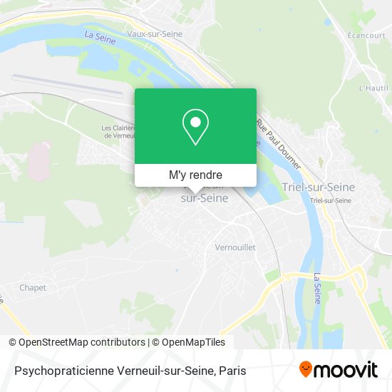Psychopraticienne Verneuil-sur-Seine plan