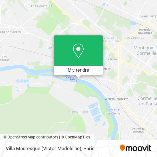 Villa Mauresque (Victor Madeleine) plan