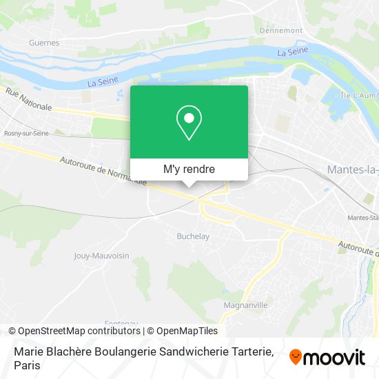 Marie Blachère Boulangerie Sandwicherie Tarterie plan