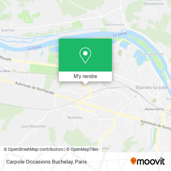 Carpole Occasions Buchelay plan