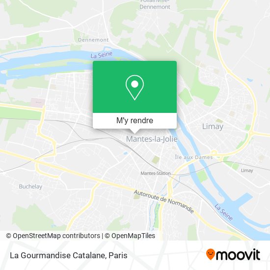 La Gourmandise Catalane plan