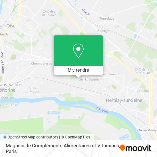 Magasin de Compléments Alimentaires et Vitamines plan