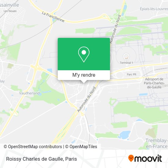 Roissy Charles de Gaulle plan
