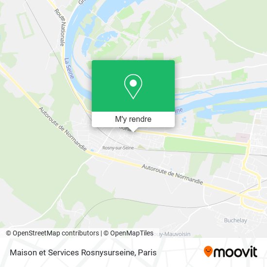Maison et Services Rosnysurseine plan