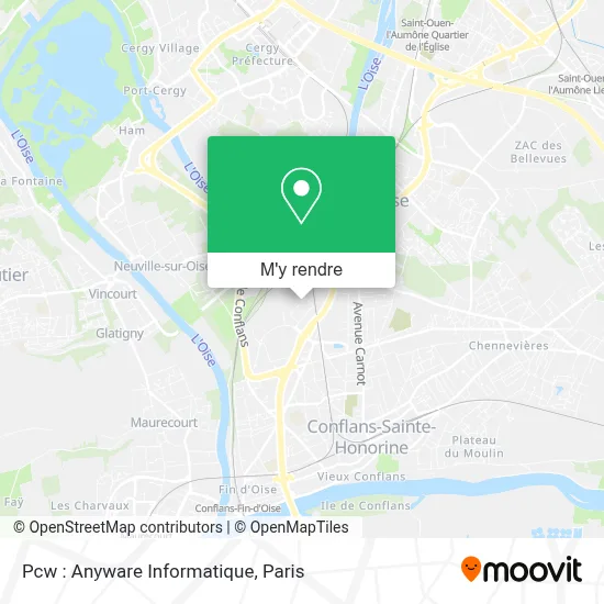 Pcw : Anyware Informatique plan