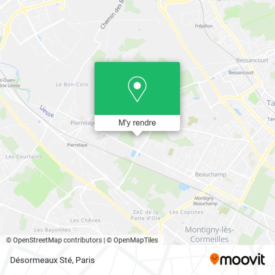 Désormeaux Sté plan