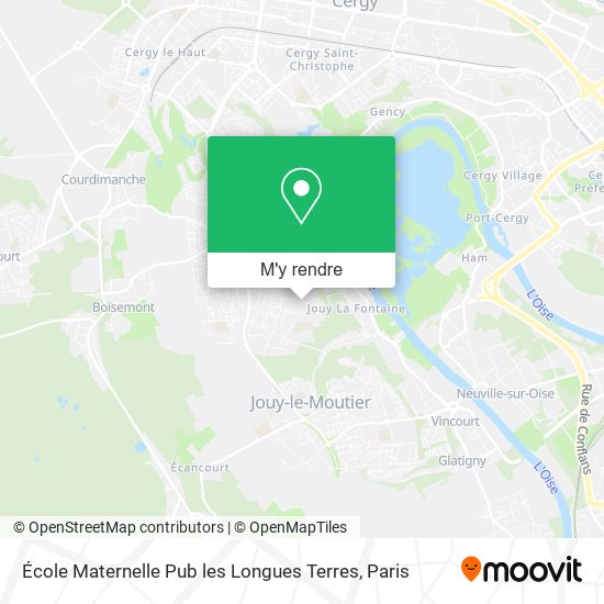 École Maternelle Pub les Longues Terres plan