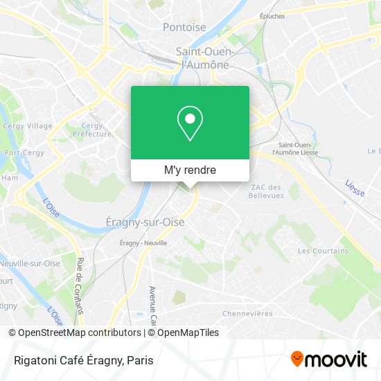 Rigatoni Café Éragny plan