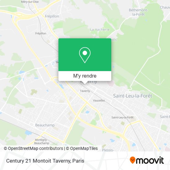 Century 21 Montoit Taverny plan