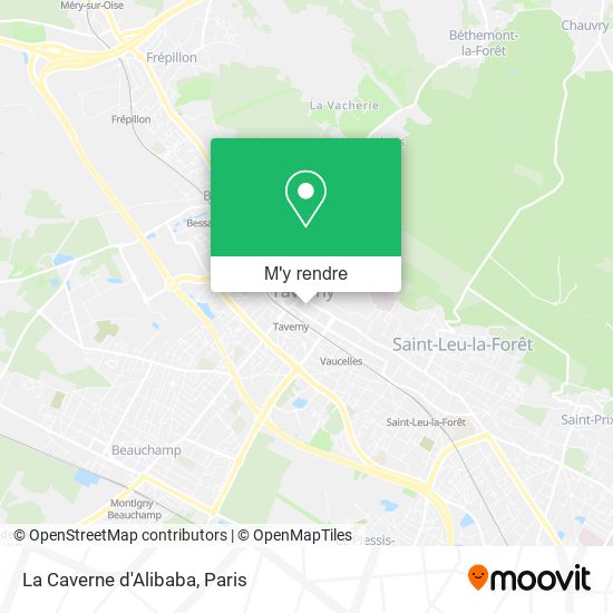 La Caverne d'Alibaba plan