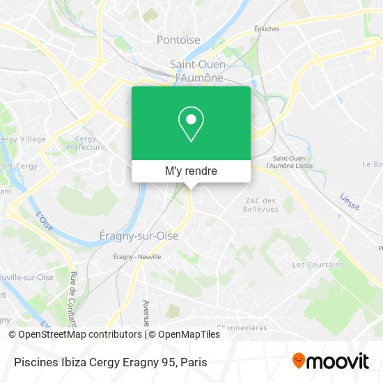 Piscines Ibiza Cergy Eragny 95 plan