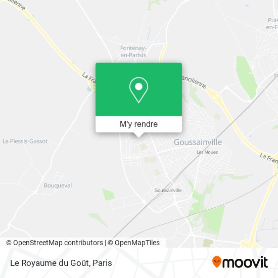 Le Royaume du Goût plan