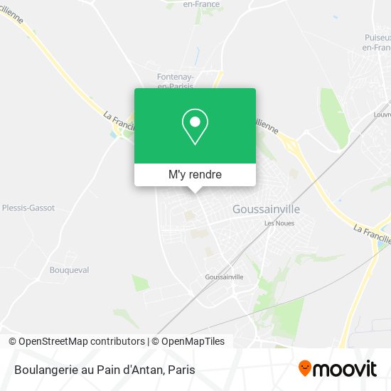 Boulangerie au Pain d'Antan plan