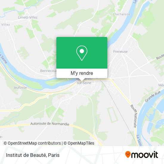Institut de Beauté plan