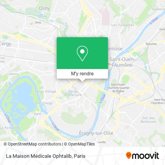 La Maison Médicale Ophtalib plan