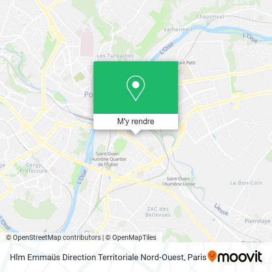Hlm Emmaüs Direction Territoriale Nord-Ouest plan