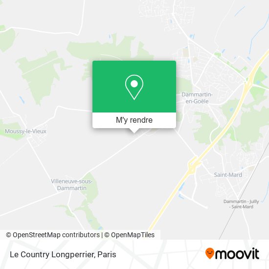 Le Country Longperrier plan