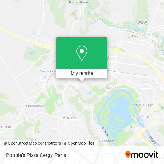 Poppie's Pizza Cergy plan