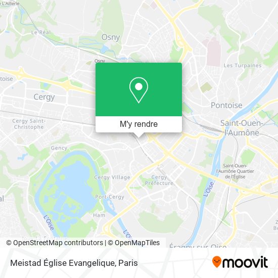 Meistad Église Evangelique plan