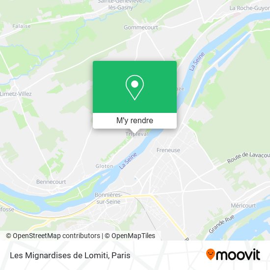 Les Mignardises de Lomiti plan