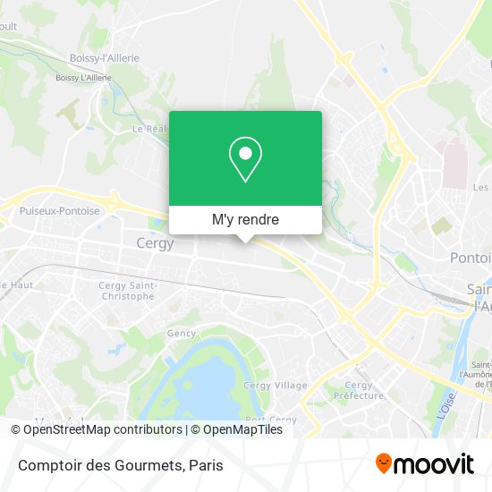 Comptoir des Gourmets plan
