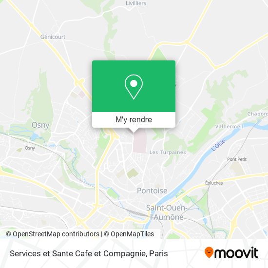 Services et Sante Cafe et Compagnie plan