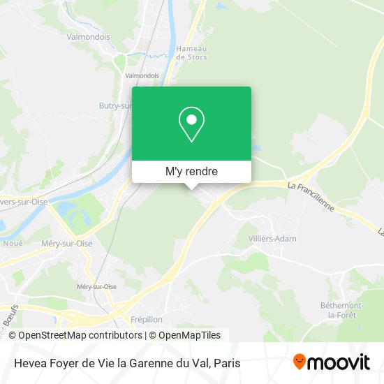 Hevea Foyer de Vie la Garenne du Val plan