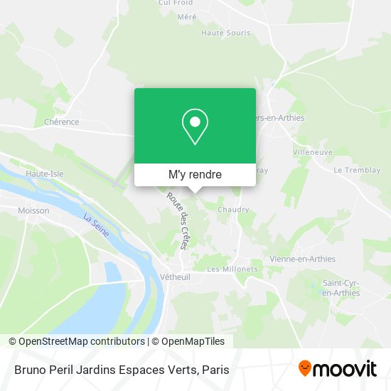 Bruno Peril Jardins Espaces Verts plan