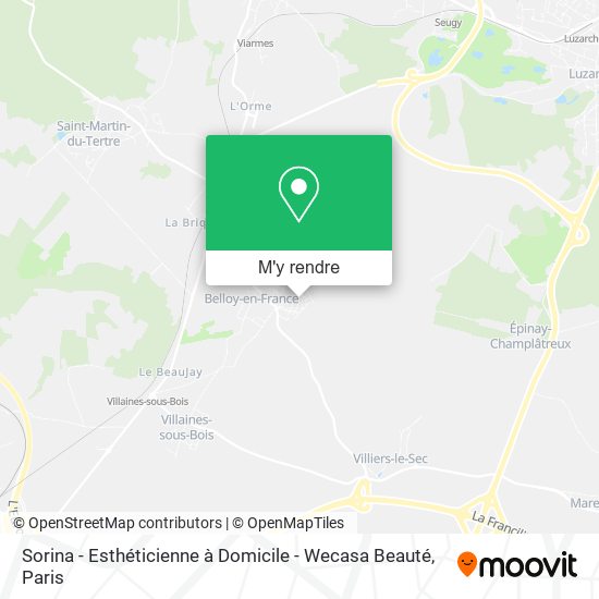 Sorina - Esthéticienne à Domicile - Wecasa Beauté plan