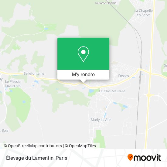 Élevage du Lamentin plan
