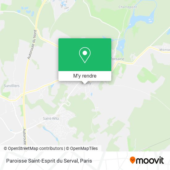 Paroisse Saint-Esprit du Serval plan