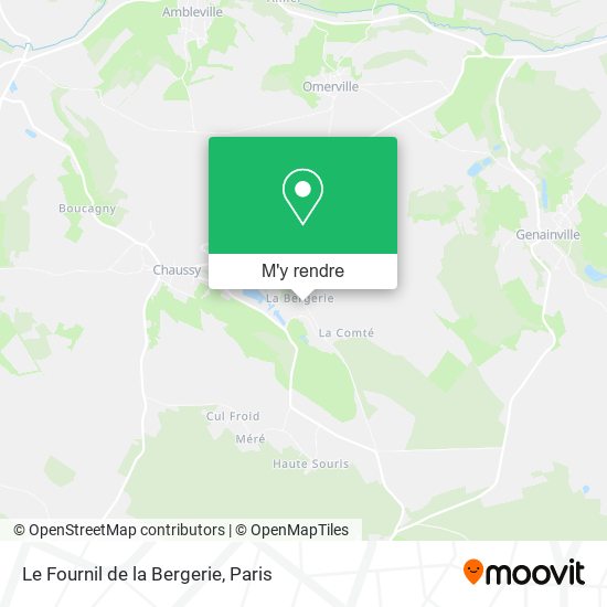 Le Fournil de la Bergerie plan