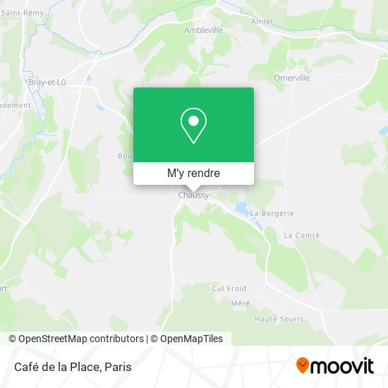 Café de la Place plan