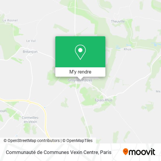 Communauté de Communes Vexin Centre plan