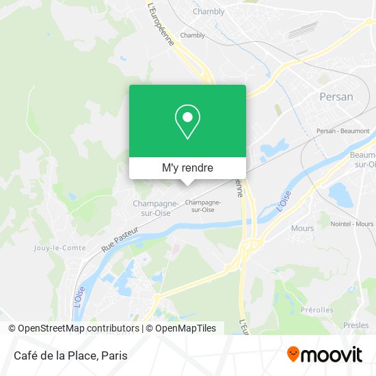 Café de la Place plan