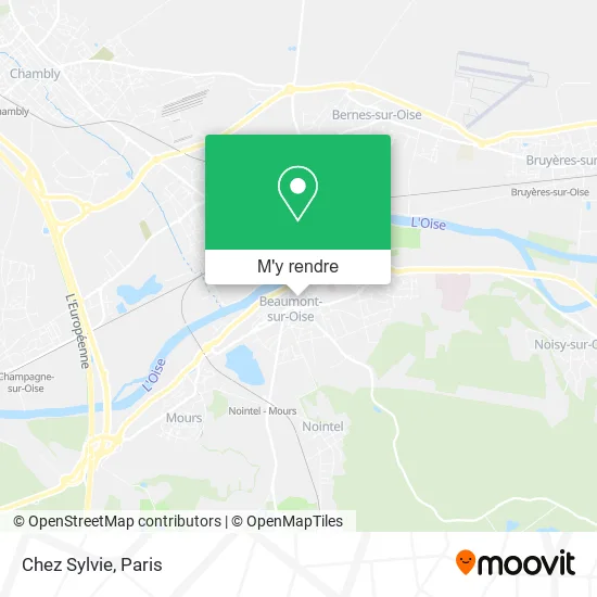 Chez Sylvie plan