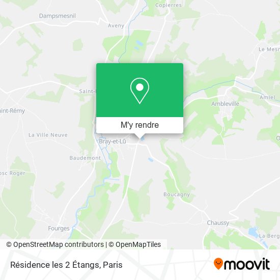 Résidence les 2 Étangs plan