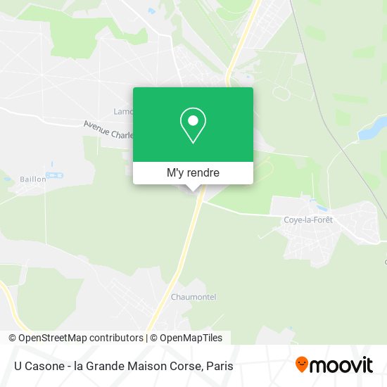 U Casone - la Grande Maison Corse plan