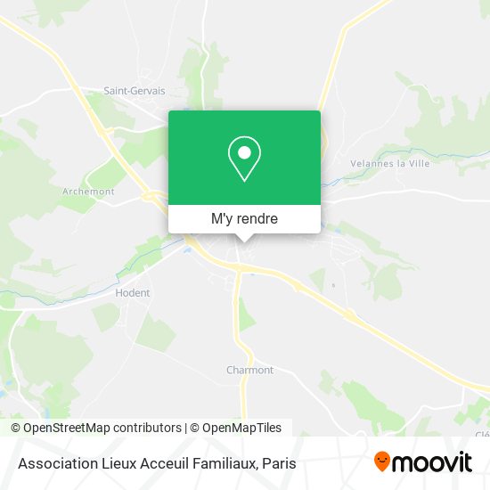 Association Lieux Acceuil Familiaux plan