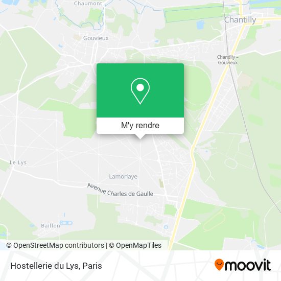 Hostellerie du Lys plan