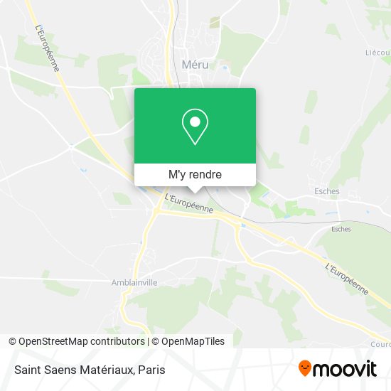 Saint Saens Matériaux plan