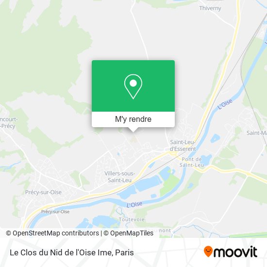 Le Clos du Nid de l'Oise Ime plan