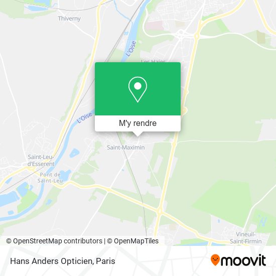 Hans Anders Opticien plan